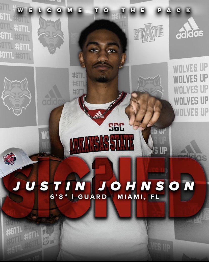 2024 Justin Johnson (@PSAhoops & @soh_elite) recently announced his commitment to the Red Wolves of Arkansas State. More here: newenglandrecruitingreport.com/in-the-news/ju…