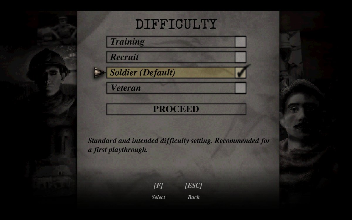 What difficulty will your first playthrough of #CONSCRIPT be?

The harder the difficulty, the fewer inventory slots you start with and enemies hit harder, have slightly more health and also attack faster. 

Veteran will not be for the faint of heart...