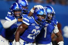 AGTG!!! After a good talk with @CoachJHawkins I’m blessed to be re offered from Georgia State University.@GeorgiaStateFB @DellMcGee @HgroveFootball @GroveRecruits @RecruitGeorgia @NwGaFootball