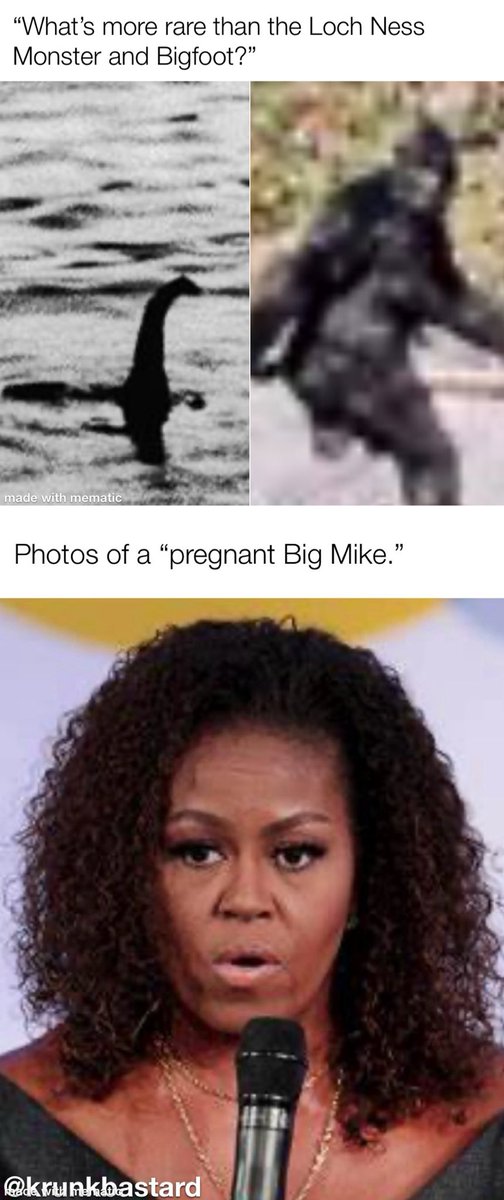 “Anyone ever see pregnant photos of Big Mike?????”