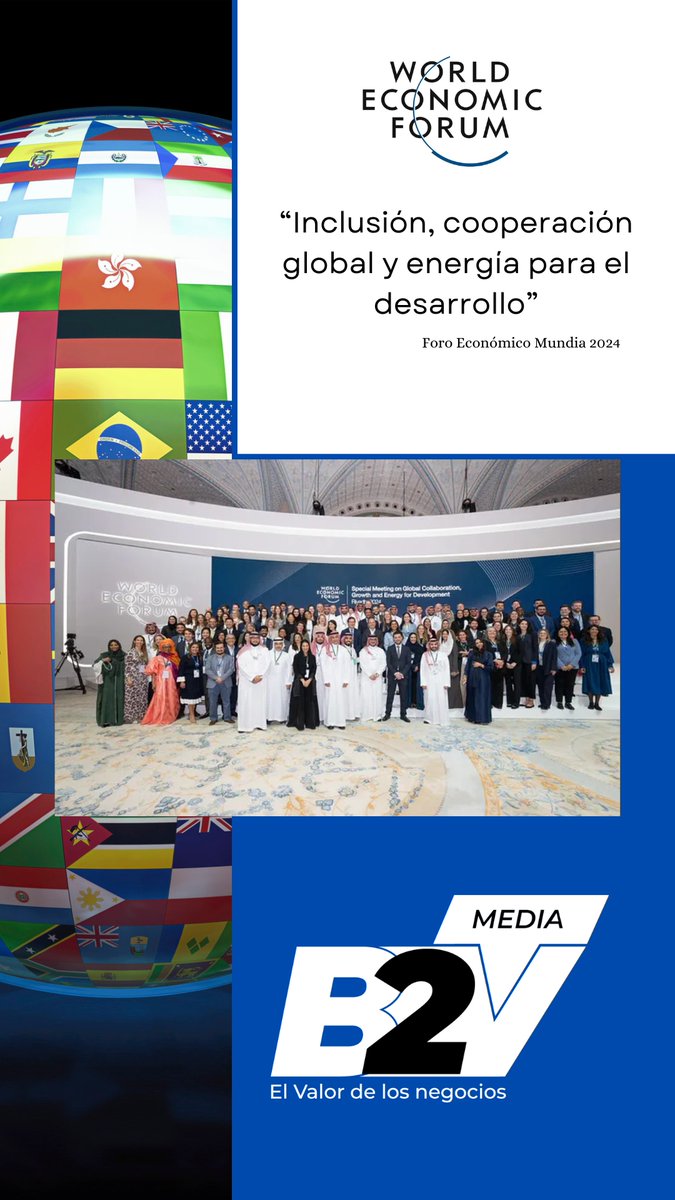 Descubre lo debatido en el @wef_es  en #ArabiaSaudita 
Temas cruciales como #inclusión y #cooperaciónglobal fueron destacados. Una inversión sólida en personas y equidad es esencial para el éxito económico. Obtén más detalles en b2v.mx y únete a nuestra comunidad