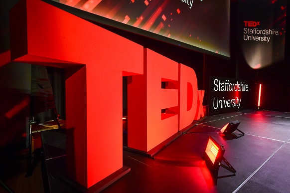 With two weeks to go before the main event, we've had an enjoyable day with some of our @TEDxStaffsUni speakers popping in to have a bit of a run through and rehearsal in The Catalyst at @StaffsUni. 🎟 Tickets are sold out - but there is a waiting list: tedxstaffordshireuniversity.com