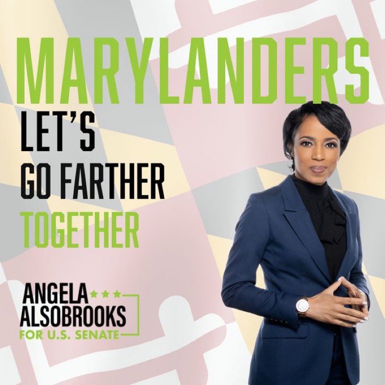 Second to the Presidential election this is the most important election of 2024. Angela Alsobrooks must win this primary.

Maryland, I’m counting on you to vote for Angela Alsobrooks for US Senate in the Democratic primary. #AllInForAngela