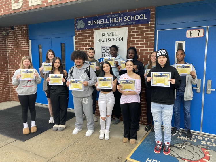 Congratulations to these fine scholars on being named, Bunnell Students of the Month for April! Keep up all of your hard work!!! 💙
#bulldogstrong