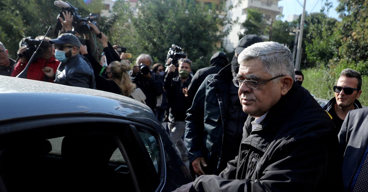 Jailed leader of Greece's far-right Golden Dawn released on parole reut.rs/44rWjZQ
