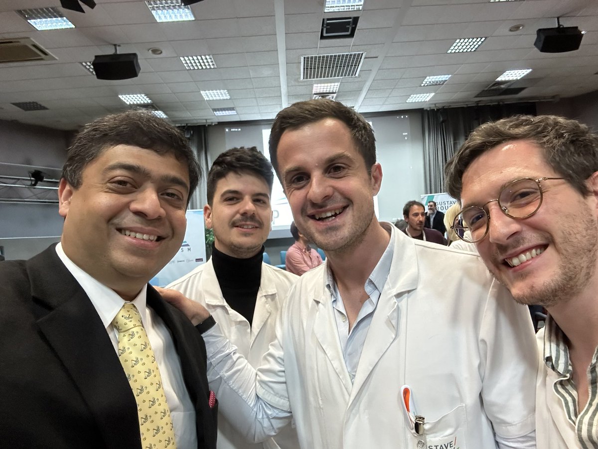 ⭐️Future of early-phase drug development & #PrecisionMedicine is bright @GustaveRoussy ! Such a delight to meet with amazing colleagues @ArBayle @AMourenMD @PrismCenter IHU kickoff event & discuss latest & greatest in drug development @oncodaily @OncoAlert ! Thank you for all