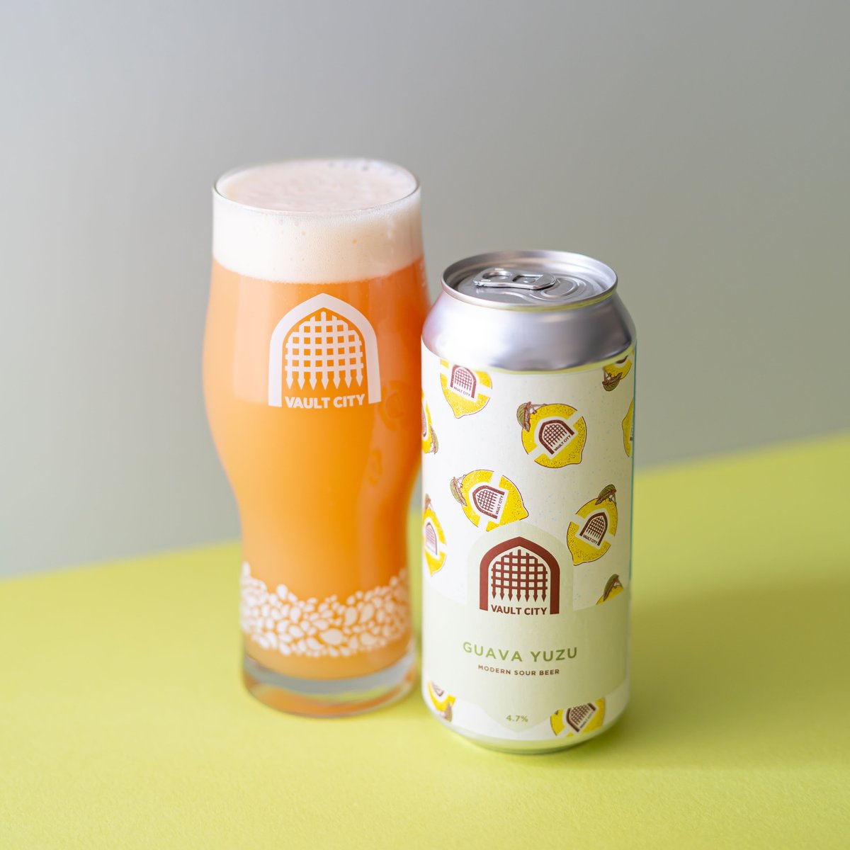 Guava Yuzu 🍋🍺 This crushable session sour was conditioned on tropical guava, zesty lemon, orange, and yuzu juice creating vibrant, fruit-forward flavours and a lingering citrussy tartness. Get a sip of sunshine from Tuesday at 5pm 🕔