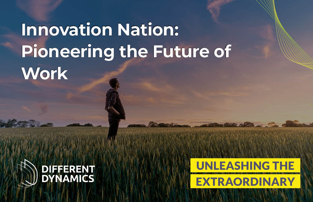 DDynamicsLtd's tweet photo. Join the innovation nation and embrace the future of work! Discover groundbreaking strategies for fostering creativity, embracing change, and driving innovation within your organisation. Let's pioneer new frontiers together and shape the future of work! 🌍💡 #DifferentDynamics https://t.co/iGMKwyWETy