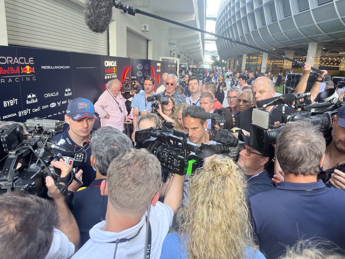 Just a bit of interest in what Max Verstappen has to say on the topic of the year