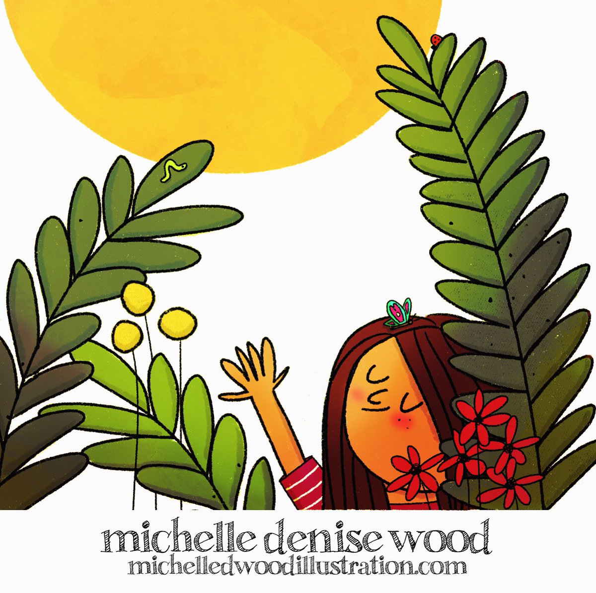 Michelle Denise Wood Illustration tweet media
