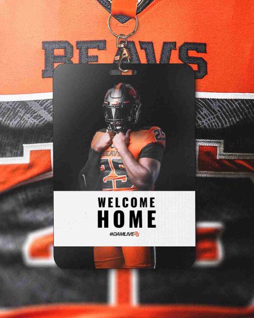 More love from Oregon state all love. Gods timing.🦫🦫@CoachHeyward @BeaverFootball #GoBeavs