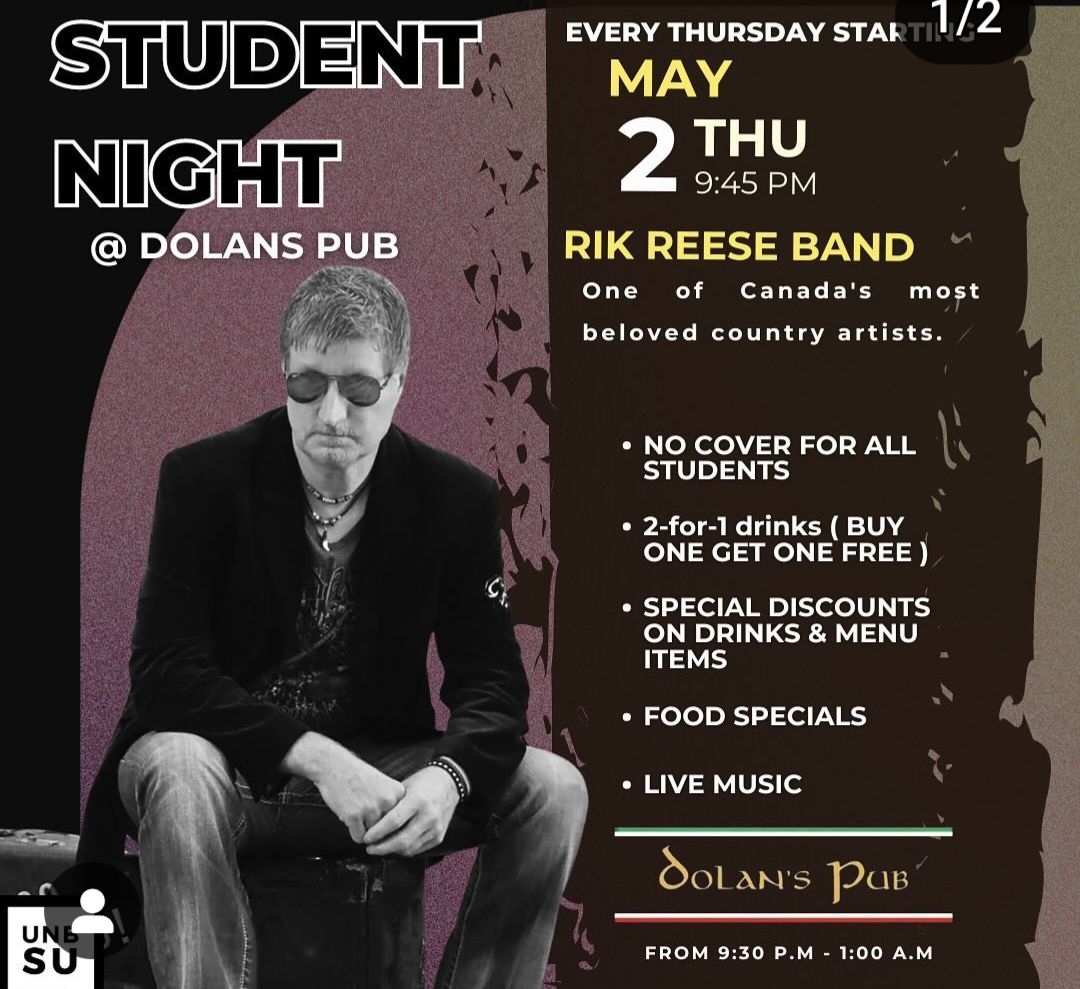 Tonite!!!! Let's do this #fredericton !!!! #greatmusic #greatdeals @UNB @UNBAthletics @StThomasU