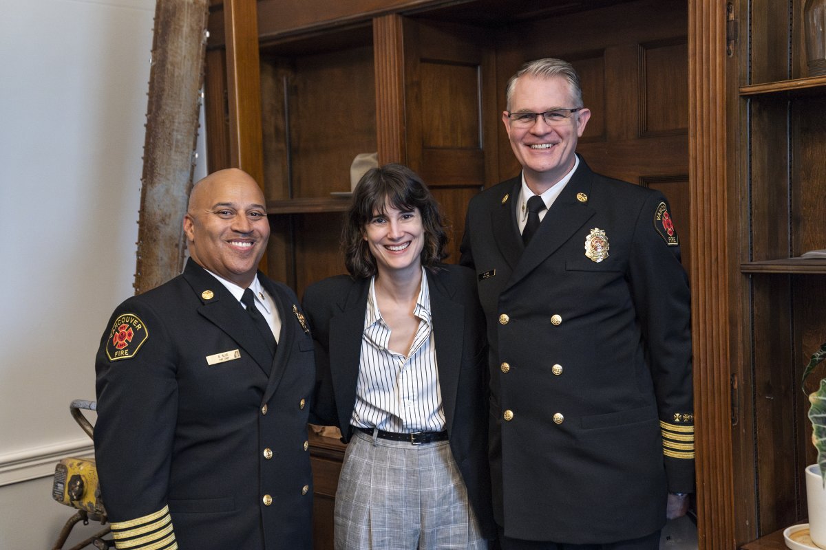 Firefighters are a first line of defense for our communities, so we need to ensure they have the resources needed to stay safe at work.

I spoke with chiefs from Clark County and Vancouver about how we can limit PFAS exposure & support robust funding for departments across #WA03.