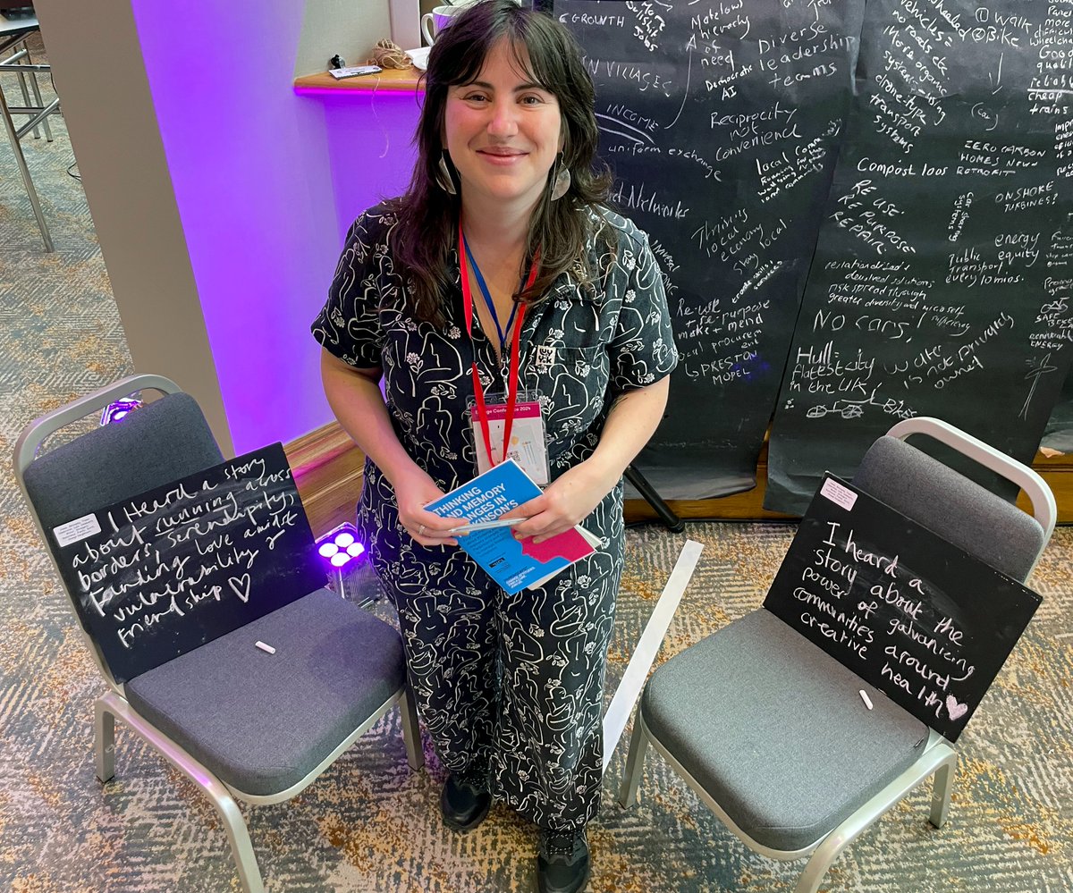 Day 2 @NCCPE #Engage2024 
🧑‍⚕️moved by @kimmoorepoet #UntoldStoriesOfTheNHS project @ManMetUni 
Loved @TheIdeasFund 🏘️#TownAnywhere civic imagination project + 📸PhotoVoice research @Madi__Stephens + 📚@LetsTalkCough from fellow creative producer @backstage_girl @imperialcollege!