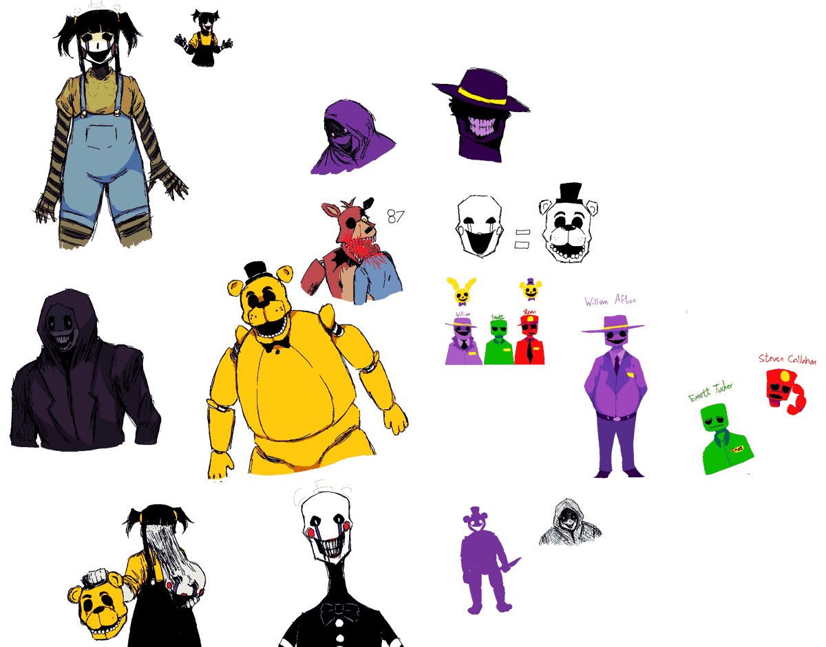 XSpranp's tweet photo. all the talbert files doodles i did, i was gonna do a few more but scott's response to the talbert's files (i'm still holding on to the hope he's lying) is pretty discouraging imo
#fivenightsatfreddys #fnaf #thetalbertfiles #talbertfiles https://t.co/LT2dkXi5dK