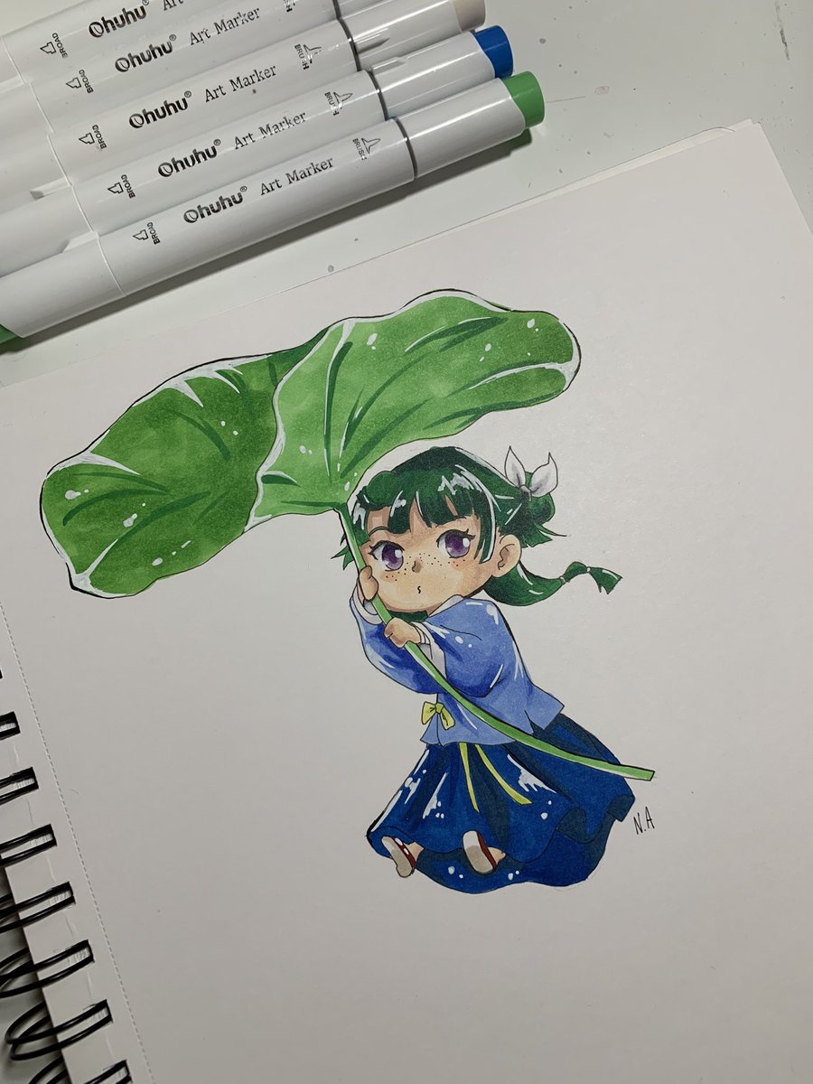 na_dessins's tweet photo. Mao Mao 🍃 #kusuriyanohitorigoto https://t.co/tRKiQdrcqi