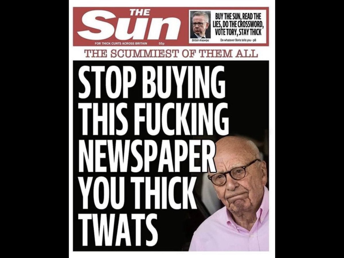 @Midge1415 #KelvinMacKenzieShouldBeInJail 

#NeverBuyTheSun 

#MurdochsShitRag  

#Hillsborough97