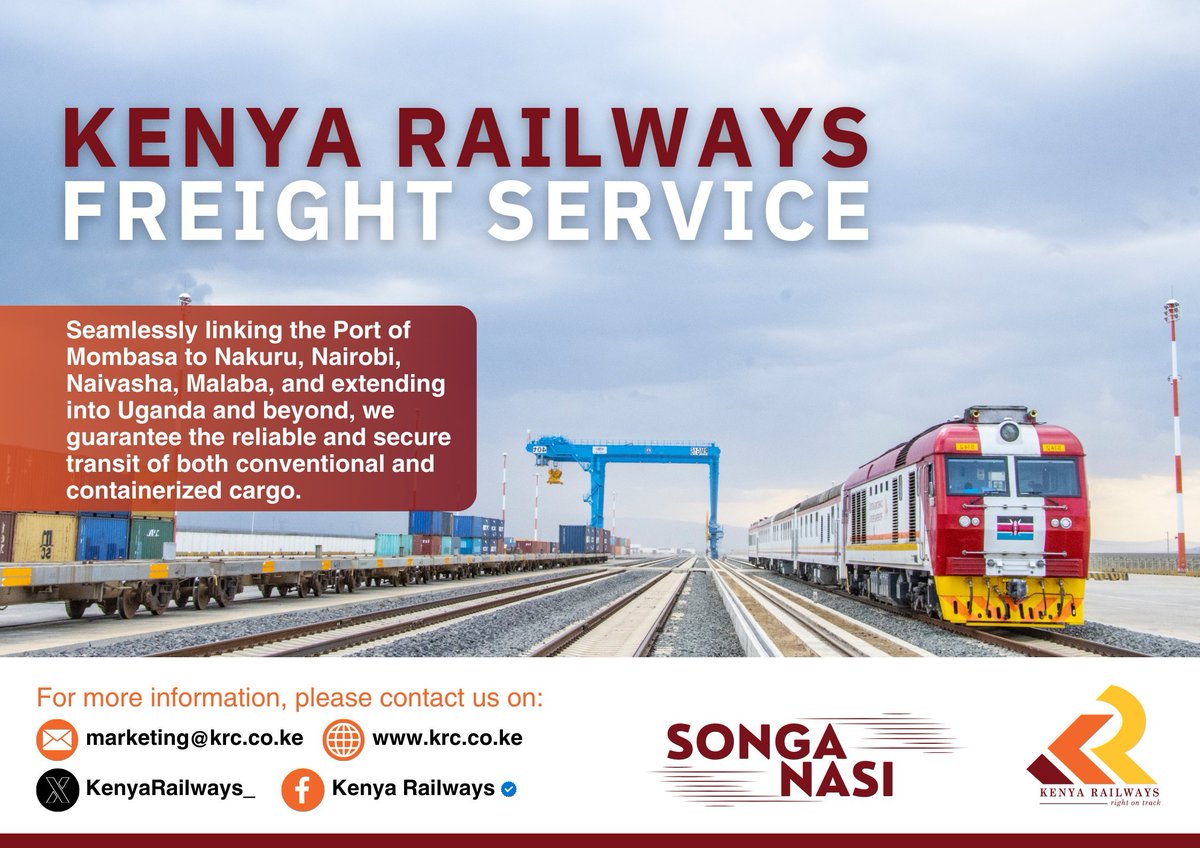 Kenya Railways announces a temporary suspension of commuter train services