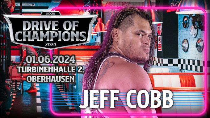 [News] @wXwGermany a annoncé pour le show Drive Of Champions #wXwDoC 2024, la participation de Jeff Cobb.