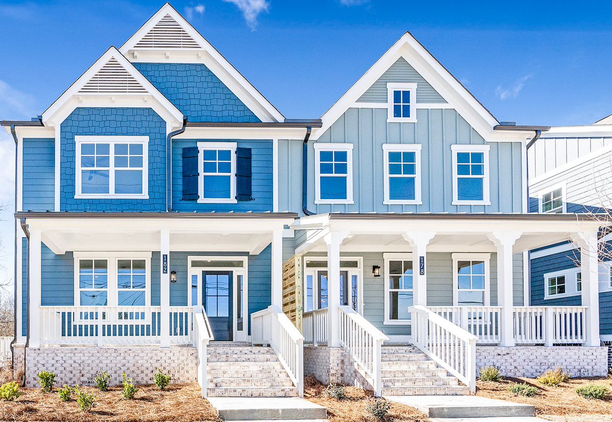 Dreams really do come blue! 💙 Ready to make this lovely residence your new address? ✨ See townhomes for sale and stay tuned for new single-family homes coming soon here: bit.ly/43RXAJr 

#HollySpringsGA #CherokeeCountyGA #AtlantaHomesForSale #StonecrestHomes