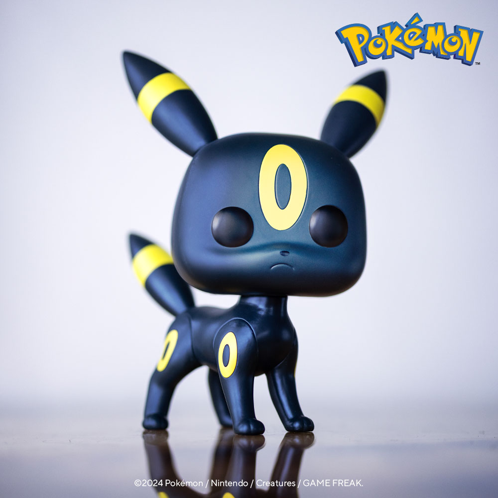 Add something dark to your Funko Pop! Pokémon collection with the Jumbo Pop! Umbreon. Available now at Target: 🔗 bit.ly/3xYD6ml #Pokemon #FunkoPop