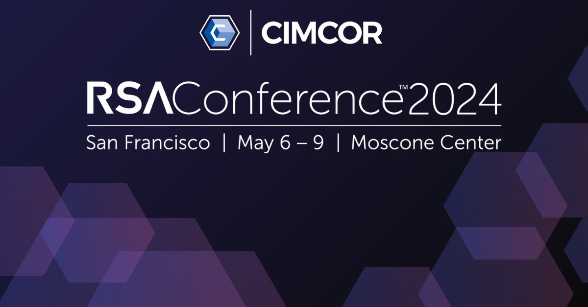 The Cimcor team is heading to @RSAConference next week! 🛡️ Attending the event? Let us know! ➡️ hubs.la/Q02vNVkr0 #RSAConference2024 #RSAC24 #RSAC2024