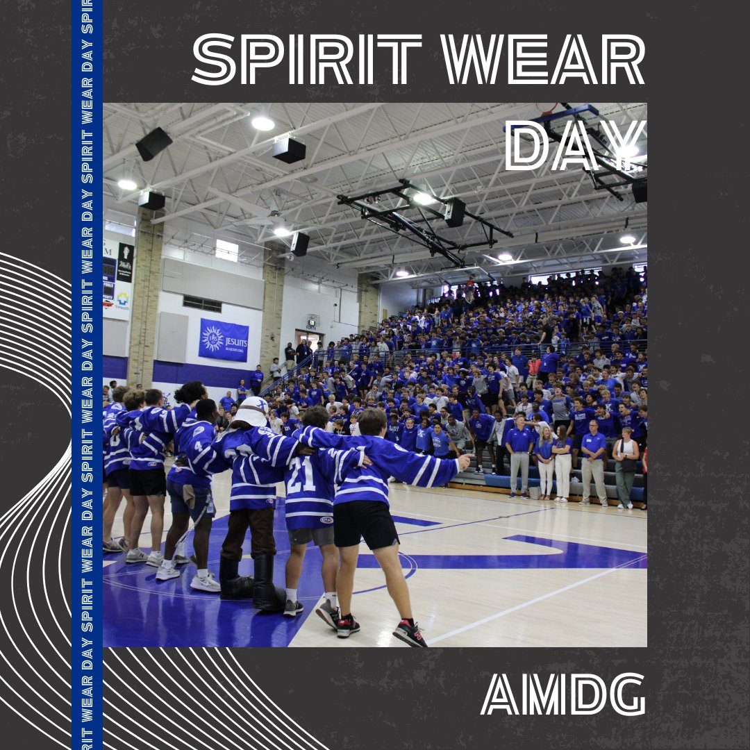 Reminder: Tomorrow is a Spirit Wear Day! 🤩 #GoBombers