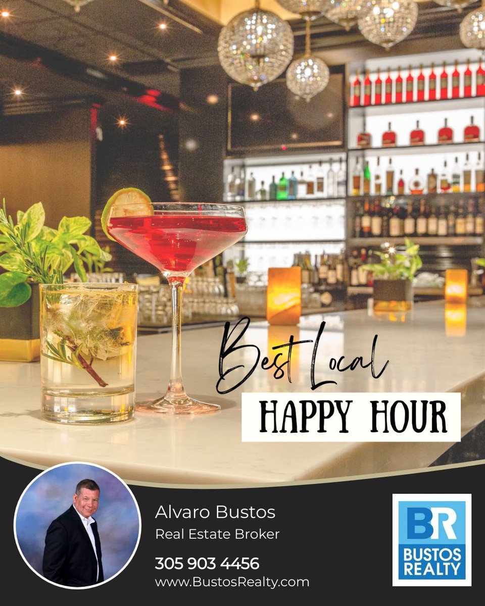 What's the best place in town for a memorable happy hour? Share your go-to or wish-list spots below. Looking to plan something special?

#happyhour #clientappreciation #networkingnights #localgems #drinkresponsibly