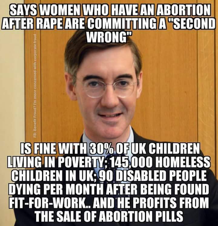 @Jacob_Rees_Mogg @Jacob_Rees_Mogg is a hypocrite, without any honour, who lies on an industrial scale.
#ToryLiars #TorySewageParty #ToryCorruption #ToryBrokenBritain #ToryCriminalsUnfitToGovern #Torychaos