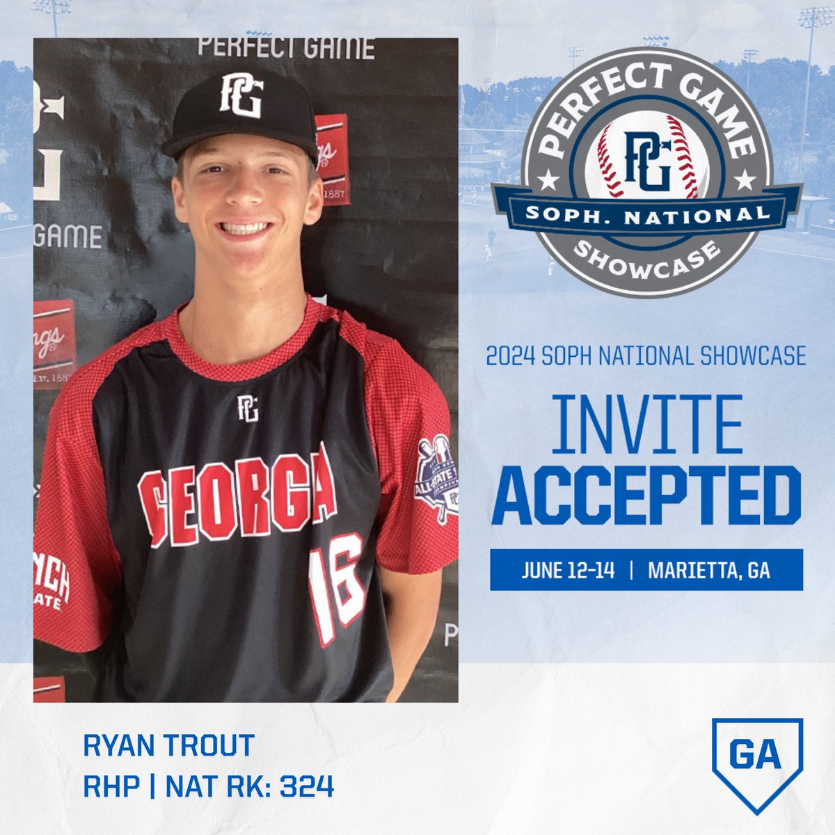 SOPHOMORE NATIONAL INVITE ACCEPTED 🔒 @RyanTro67732773 X #PGSophNational