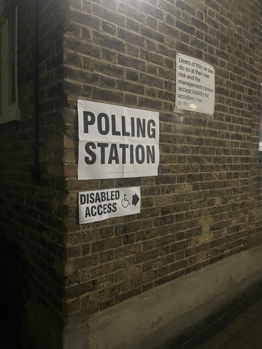 Just been to vote in my first London elections, if you haven’t yet get out and vote for Sadiq Khan to defend free school meals, LGBTQ+ rights and the freedom to demonstrate in solidarity with Palestine in our city.
