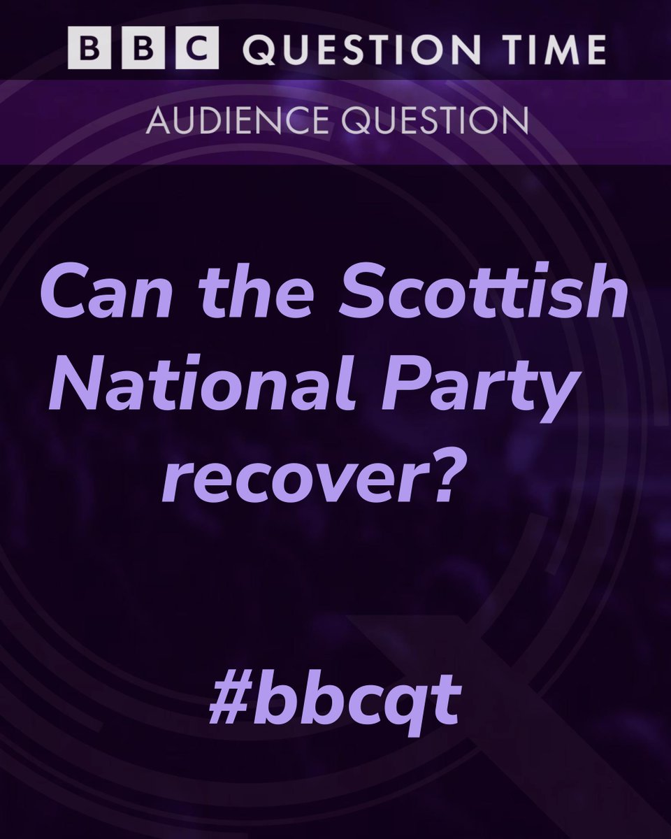 Our second question tonight #bbcqt