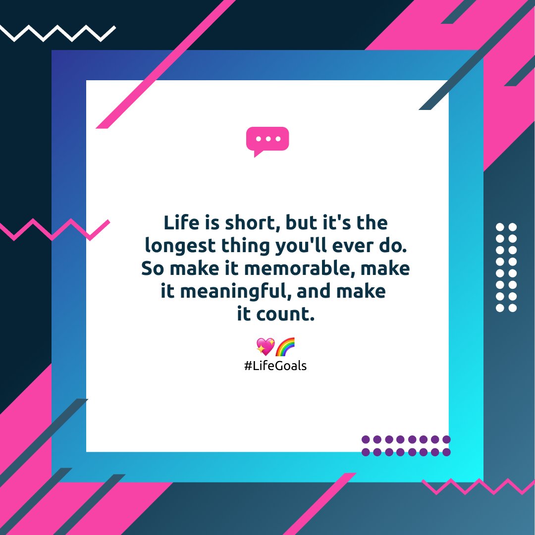 Life is short, but it's the longest thing you'll ever do. Make every moment count, every memory meaningful. 💫 #LiveFully #MakeItCount