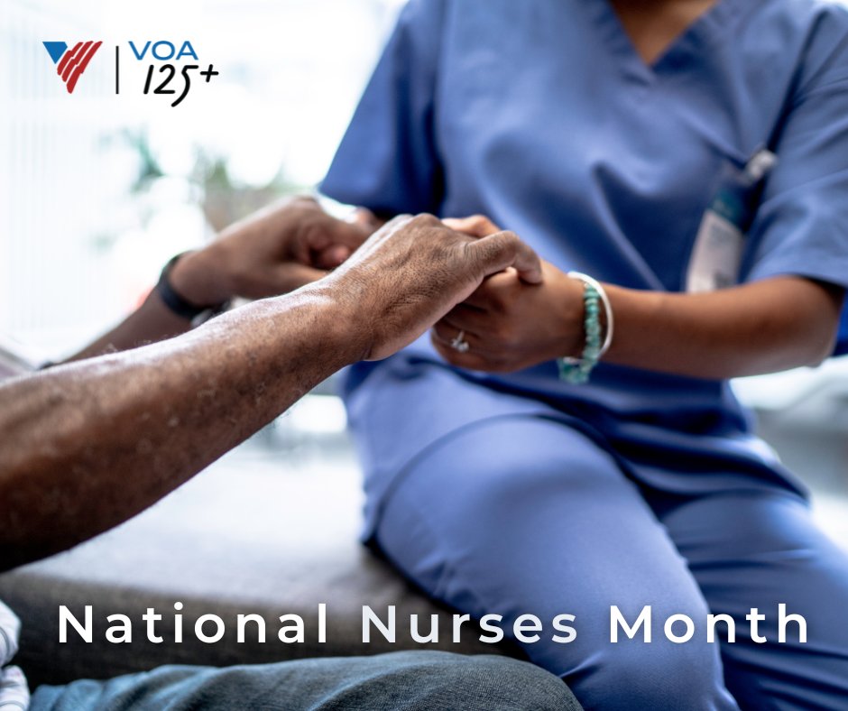 This May, VOA recognizes the immeasurable impact of our frontline healthcare workers. Thank you, nurses, for all you do to help build #healthycommunities4all every day!

#NursesMonth #healthycommunities4all