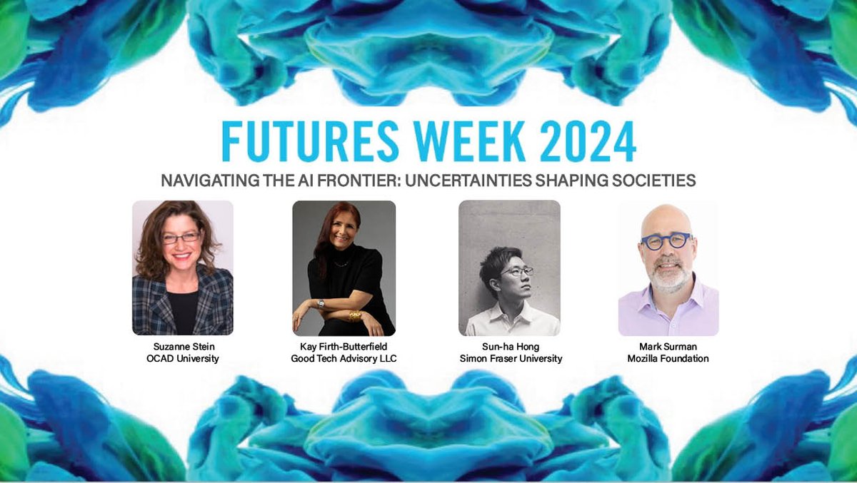 On May 8, join #FuturesWeek to gain insights into factors that could shape the evolution of #AI, in terms of technical capabilities, adoption, and use. ow.ly/hfGq50RuYX4