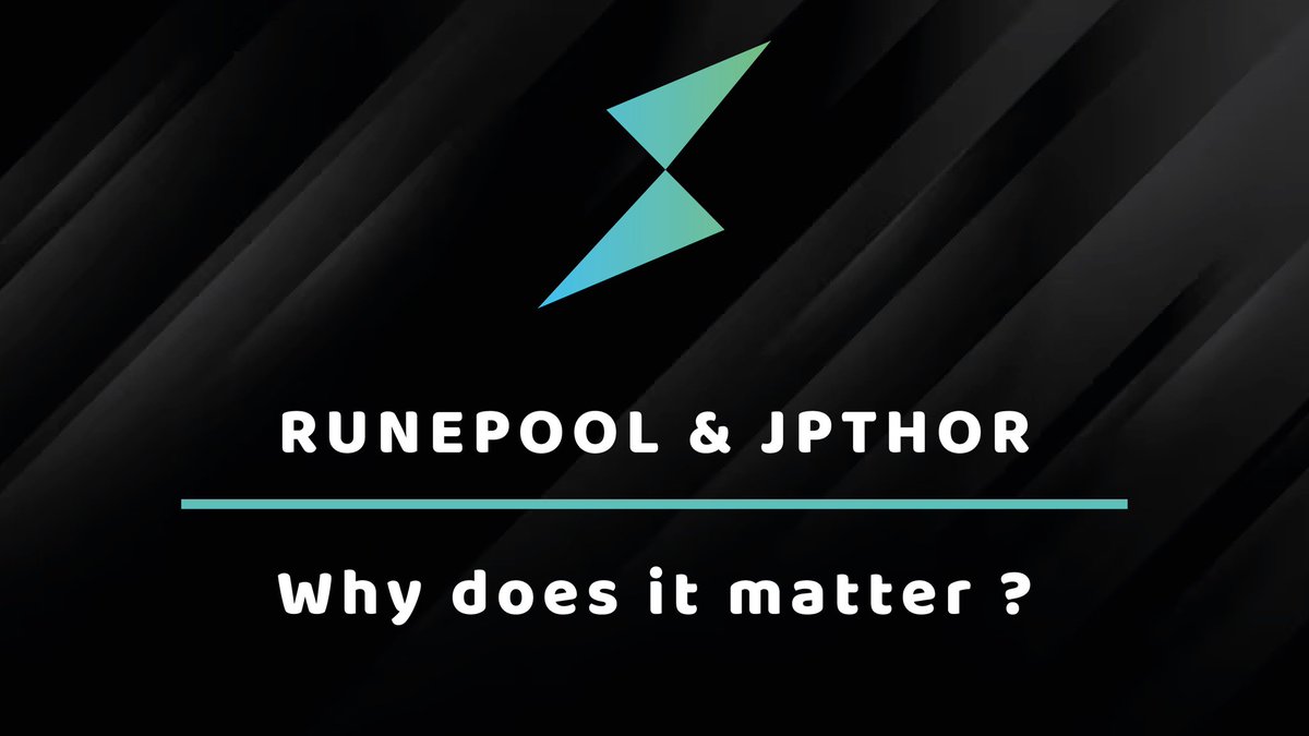 Don’t sleep on @THORChain 

4 reasons why:

1️⃣New leadership by @jpthor89 
2️⃣Focus on Liquidity Innovations
3️⃣Strategic Enhancement & Roadmap
4️⃣Community - Eco alignment

Defi is changing and #THORChain could be reshaping the game.

Let’s break it down 👇🧵