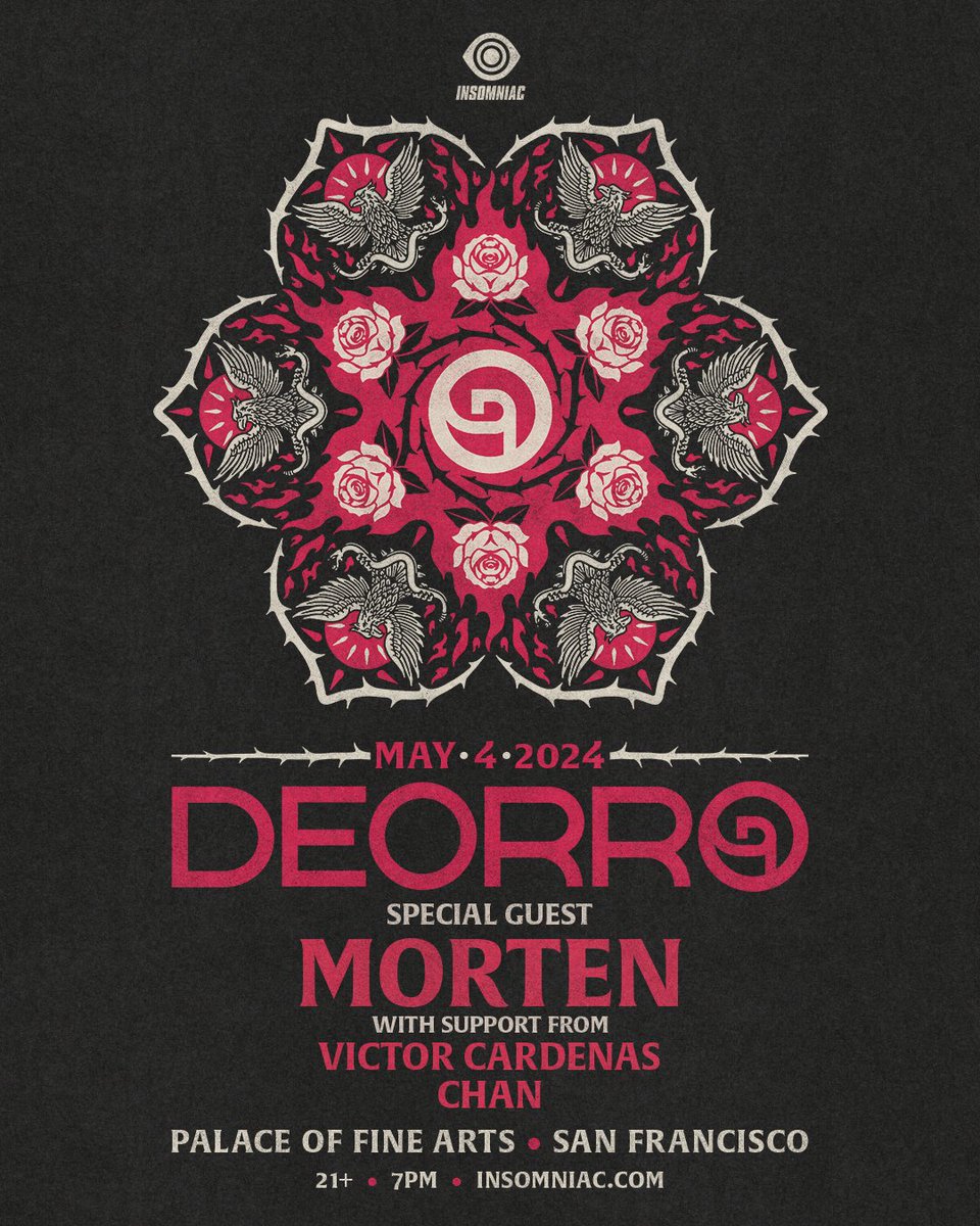 Palace of Fine Arts x <a href="/Deorro/">Deorro</a> this Saturday in San Francisco with <a href="/MORTENofficial/">MORTEN</a> Victor Cardenas &amp; Chan! 

Grab your tickets here --&gt; tixr.com/e/98795