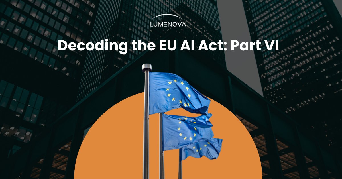 Read our latest blog post to learn how the AI Act will be applied once it takes effect, and to gain exclusive insights on possible future provisions. 📖💡
lumenova.ai/blog/eu-ai-act…

#AIEthics #AITrust #AIRegulation #EUAIAct #AIStrategy