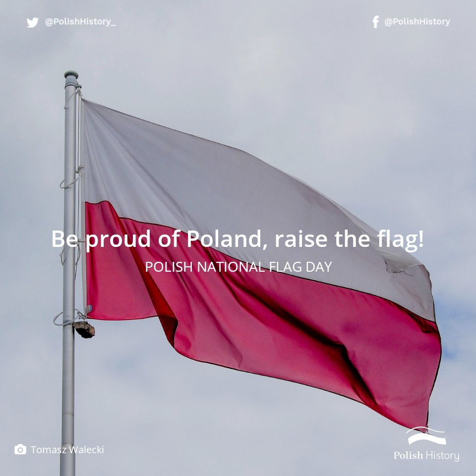🇵🇱🇵🇱🇵🇱 The white and red flag is a great story, a symbol of heroism, hope, pride and freedom. The flag is a sign of the state, but above all of the nation. The flag of the Republic of Poland is one of the oldest national colors in the world.