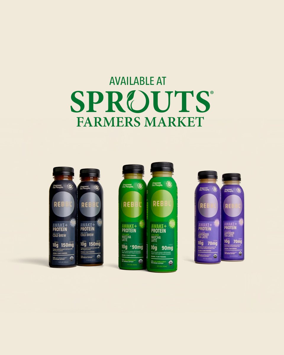 What's the secret weapon in our AWAKE + Protein? It's our nootropic Lion's Mane extract. Lion’s Mane is a nootropic, which means it supports cognitive function. When mixed with caffeine, it can be just the edge you're looking for to start the day off right. Now at Sprouts!