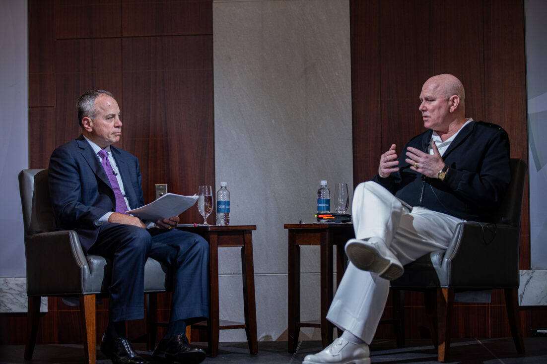 Yesterday, the Vice Chairman highlighted how the Joint Force is balancing current readiness and future modernization to remain the world's most capable military. He spoke during the Maritime Security Dialogue series co-hosted by @CSIS and USNI in Washington, D.C.