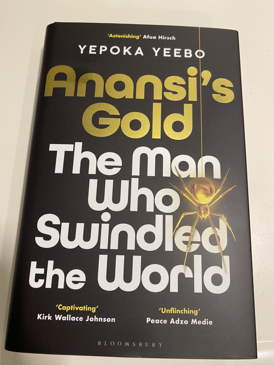 Great to go to @TheLondonLib for an event for the @jhalakprize shortlisted authors where the brilliant @yepoka read from her superb book Anansi’s Gold.