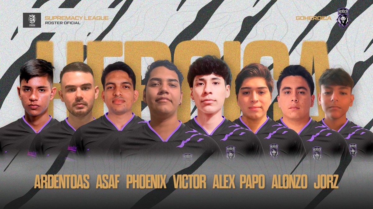 #CR 🦁ROSTER OFICIAL💥

🟣 Presentamos a nuestro roster para disputar la  <a href="/CR_Supremacy/">Supremacy League</a> 

𝐉𝐮𝐠𝐚𝐝𝐨𝐫𝐞𝐬:
🇵🇪 <a href="/yh_rafael/">Papo™🧃</a>
🇵🇪 <a href="/Alonzo03_CR/">Alonzo</a>
🇵🇪 <a href="/AlexCv_16/">Alex</a>
🇲🇽 <a href="/ardentoas191/">STMN Ardentoas</a>
🇮🇱 <a href="/AsafJfl/">Asaf</a>
🇻🇪 <a href="/Victor_T07/">Vic</a>
🇵🇦 <a href="/PhoenixPaAngel/">Phoenix</a> 
🇪🇸 <a href="/Jorz221/">JorZ</a>

#WeAreTheLions 🦁