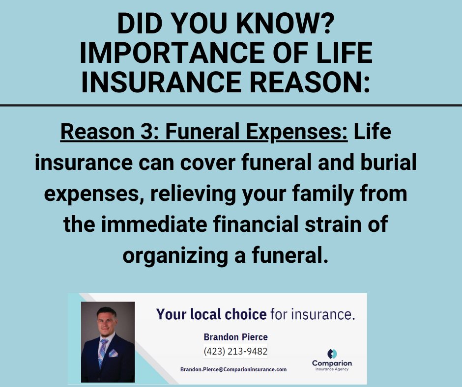 Did you know? The importance of life insurance reason 3!
#Lifeinsurance #Lifeinsurancematters #Lifeinsuranceislove #Terminsurance #Wholelifeinsurance#Lifeinsurance #Lifeinsurancematters #Terminsurance #Wholelifeinsurance #Financialfreedom #Lifeinsuranceagent #Incomeprotection