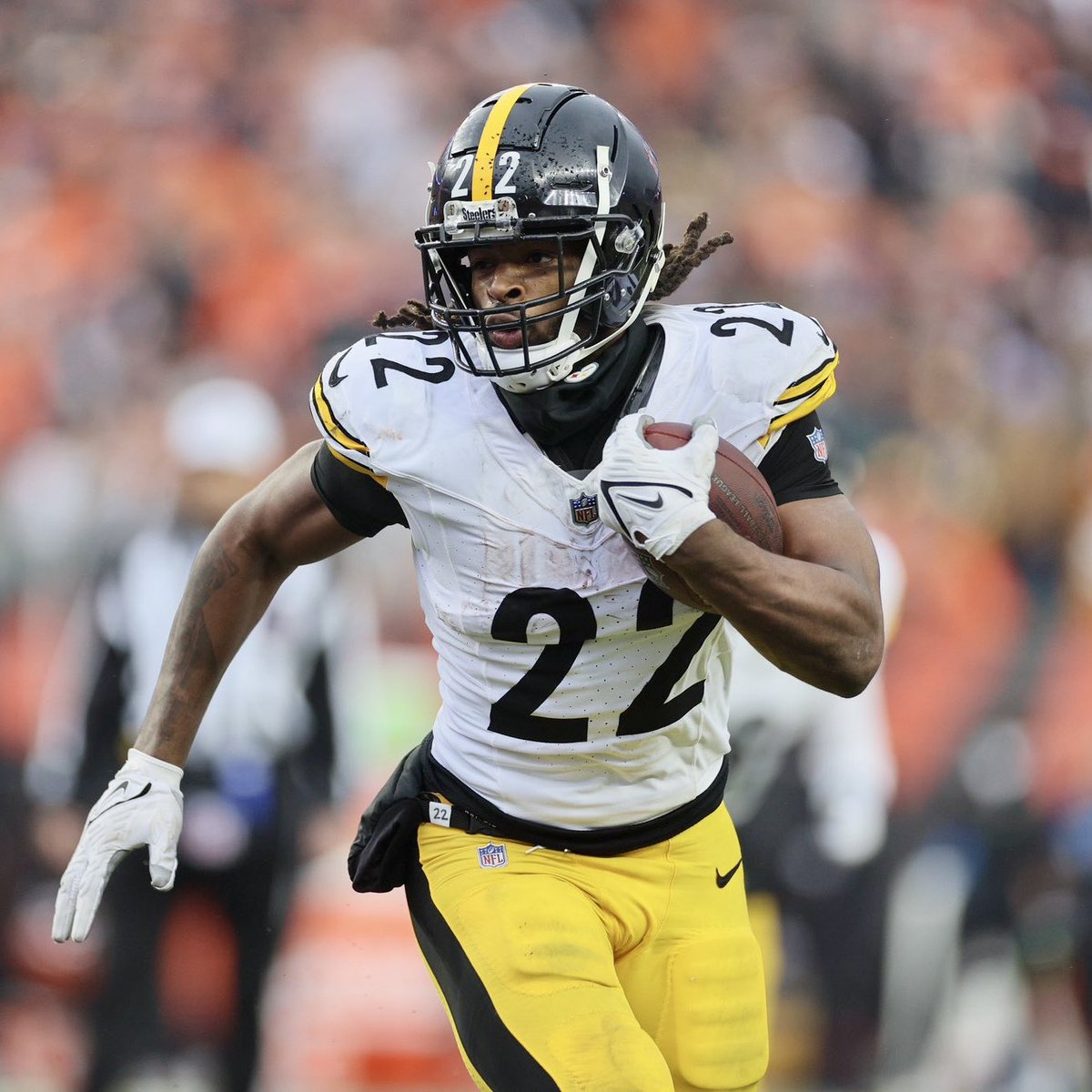 🔔¡¡ÚLTIMA HORA!! Los #Steelers están rechazando la opción de quinto año del RB Najee Harris, lo que significa que será agente libre después de la temporada #NFL 2024. (vía @AdamSchefter) El movimiento le hubiera costado al rededor de 6 millones de dólares a Pittsburgh.