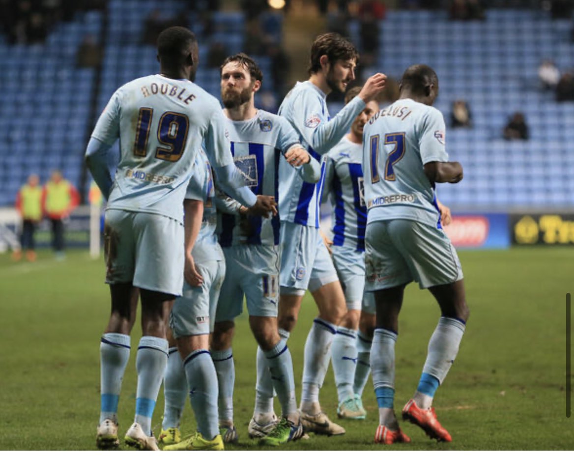 FrankNouble's tweet photo. Can’t wait to go back to the Ricoh as a fan for 1 game

Thankful for the invite I’m obviously not a legend compared to a lot of the names  on this list but to score the 1st goal on the return of the Ricoh infront of 28,000 , score a few cracking goals that year 🩵 @Coventry_City https://t.co/nli2vN0eJr