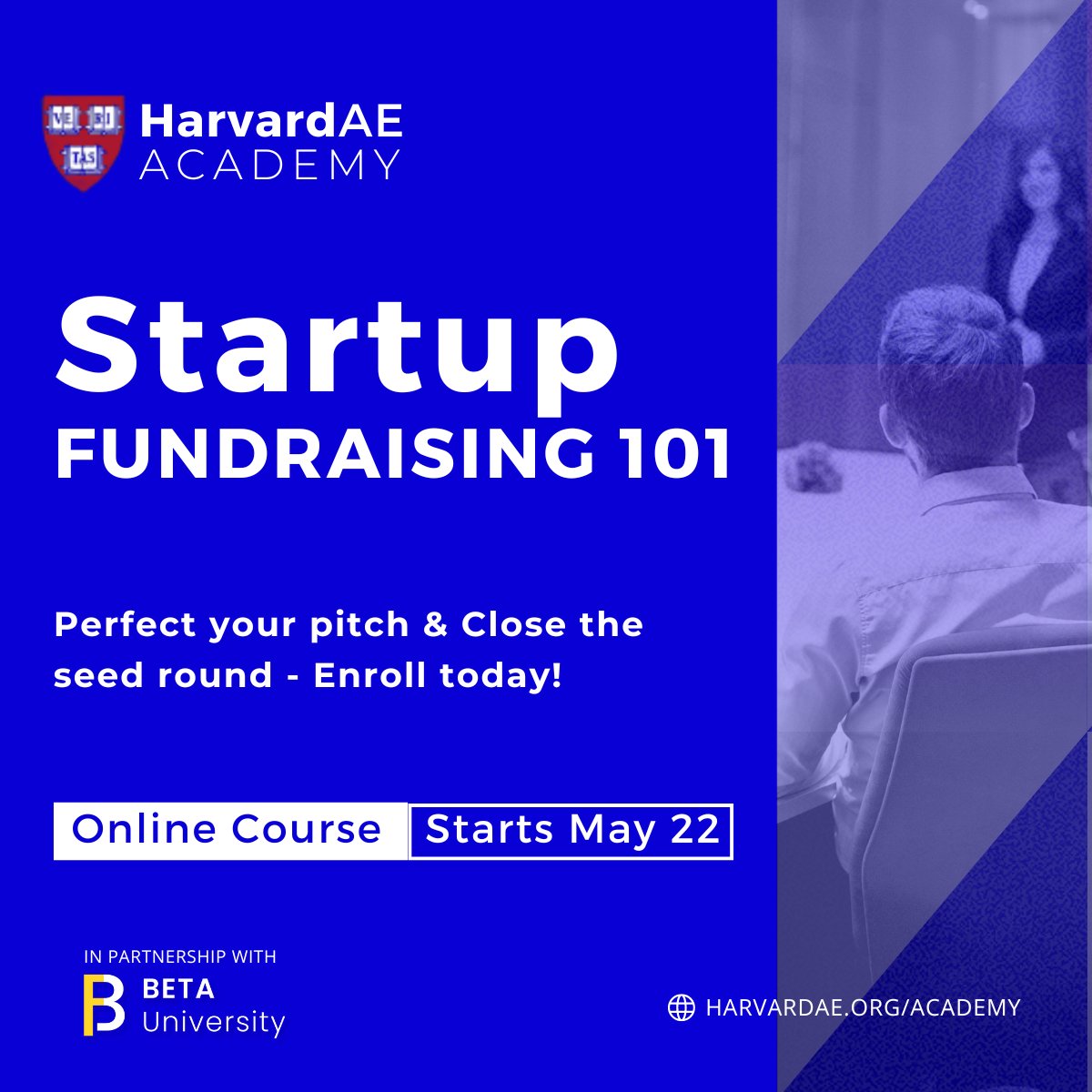 Unlock the secret to startup success!

Don’t just chase your dreams—pitch them effectively and watch them come to life!
harvardae.org/academy-course…

#Harvard #HAE #StartupFunding #SeedInvesting #VentureCapital #AngelInvestors #EarlyStageFunding #TechStartupFundraising