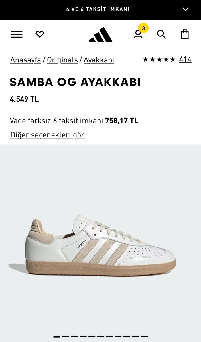 Adidas samba türkiye'de 128€, almanya'da 110€. Neden? @adidas