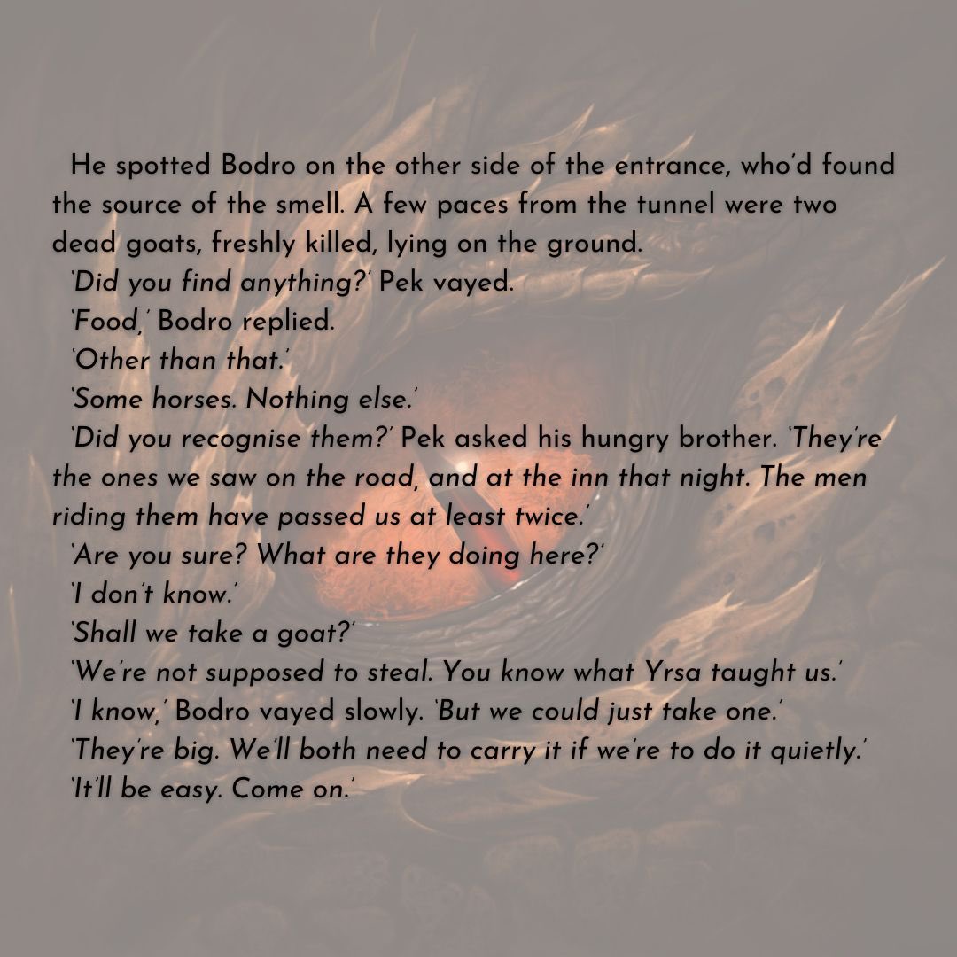 Day 22 of a snippet a day from the Tales of a Melder series leading up to the release of book 3 on May 10th.
 
#fantasy #fantasybook #fantasybooks #fantasyseries #fantasybookseries #bookstagram #booksnippets #snippet #snippets #newbook #newbooks
