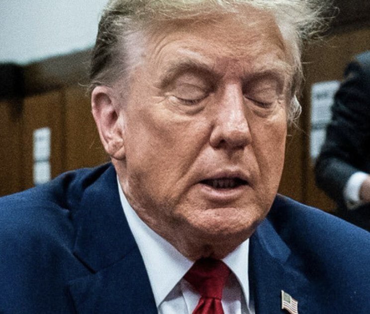 BREAKING: Donald Trump melts down and insists that he has NOT been falling asleep in court despite numerous witnesses seeing him do it several times.

His excuse for what he was actually doing with his eyes closed is hilarious…

“Contrary to the FAKE NEWS MEDIA, I don’t fall
